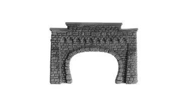 Tunnel-Portal 2-gleisig