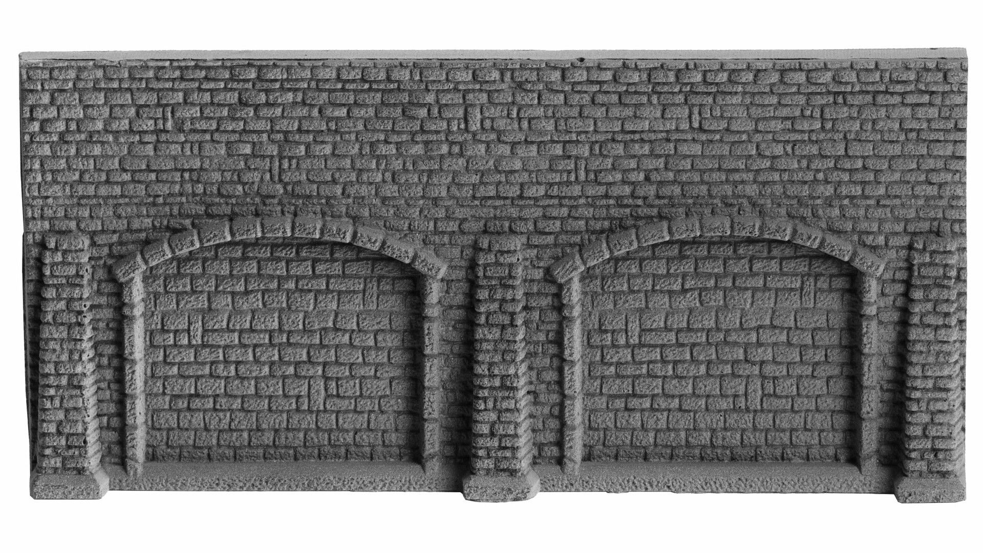 Noch 44920 - Parete Su Arcate Per Modellismo Ferroviario - Scala Z - 13x7 Cm - 3
