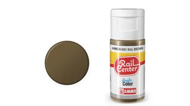 Schienenbraun, Acrylfarbe 20 ml