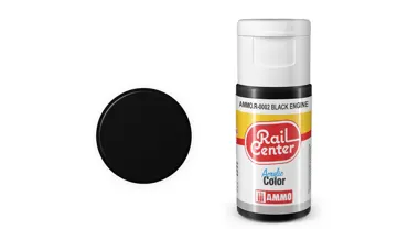 Motorschwarz, Acrylfarbe 20 ml