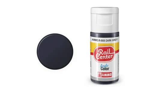Dunkelgrau, Acrylfarbe 20 ml