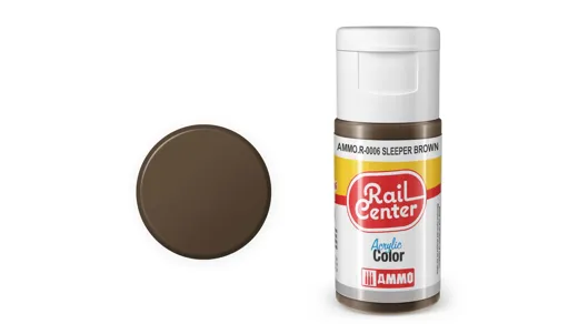 Schwellenbraun, Acrylfarbe 20 ml