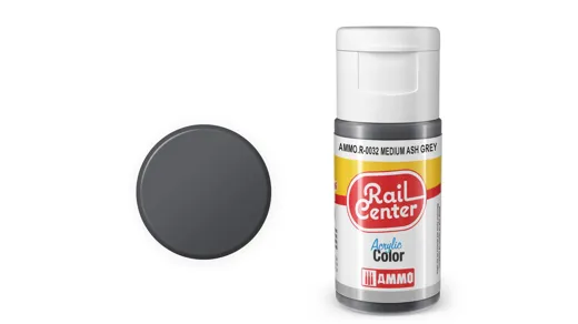 Aschgrau, Acrylfarbe 20 ml