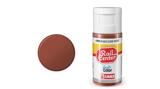 Rost, dunkel, Acrylfarbe 20 ml