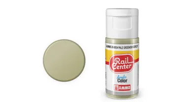 Grau, blassgrün, Acrylfarbe 20 ml
