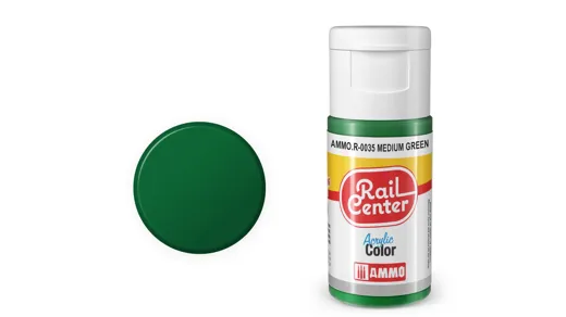 Mittelgrün, Acrylfarbe 20 ml
