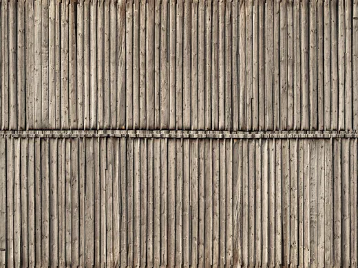 3D-Kartonplatte Bretterwand
