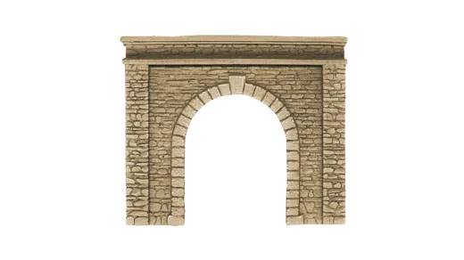 Tunnelportal 1gl. Naturstein