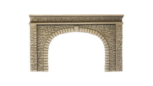 Tunnelportal 2gl. Naturstein