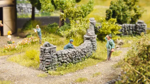 Mauern aus Basalt