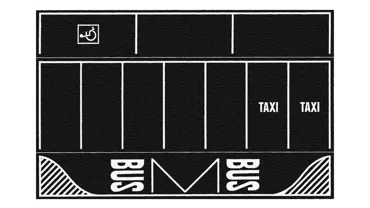 Parkplatz Asphalt