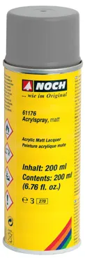 Acrylspray matt, grau