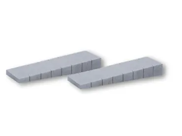 Bahnsteig Epoche III – IV, gerade Enden