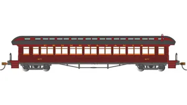60'Pass Car PRR 8177