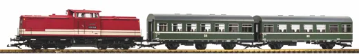 G Start-Set R/C Personenzug V100 mit 2 x Rekowagen DR III