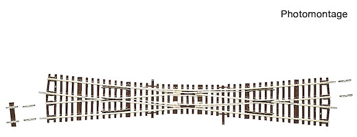 Einfache Kreuzungsweiche EKW10