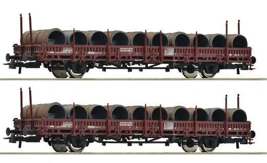 2-tlg. Set: Schwenkrungenwagen, ÖBB