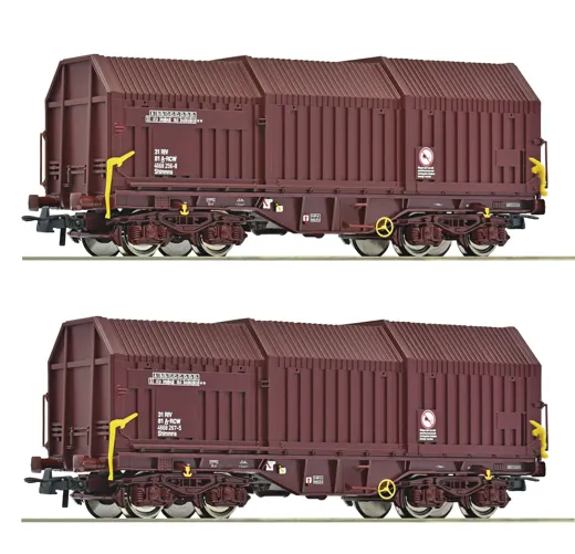 2-tlg. Set: Teleskophaubenwagen, ÖBB