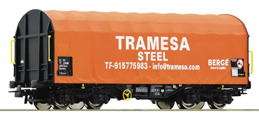 Schiebeplanenwagen, Tramesa, Privatbahn