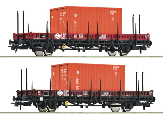 2-tlg. Set: Schwenkrungenwagen, MAV, GySEV