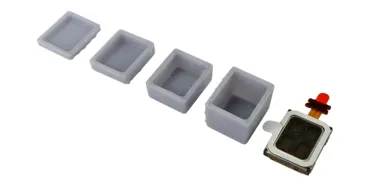 Lautsprecher 10mm x 12mm x 3.5mm, rechteckig, 6 Ohm, mit Schallkapselset