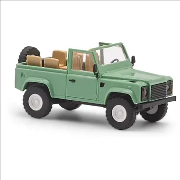 Land Rover Defender 90 offen, Grün