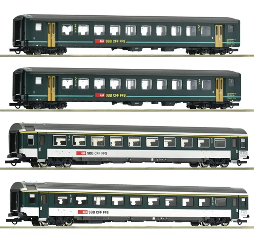 4-tlg. Set 2: „IR 1617“, SBB