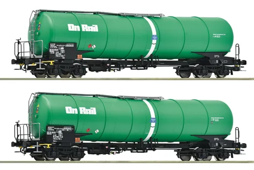 2-tlg. Set: Kesselwagen, OnRail, Privatbahn