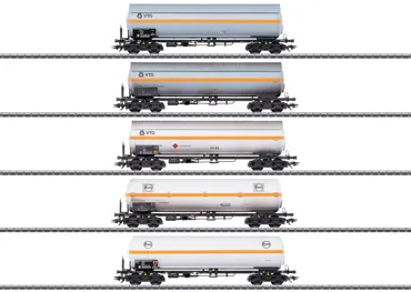 Druckgas-Kesselwagen-Set VTG und Eva