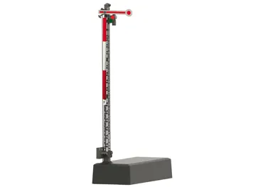 Hauptsignal mit Gittermast (Hp 0 / Hp 1)