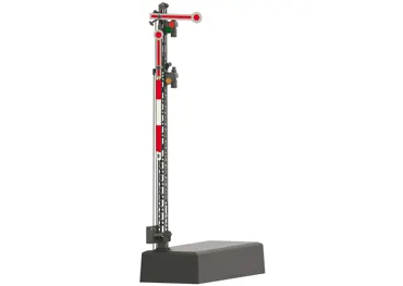 Hauptsignal mit Gittermast (Hp 0 / Hp 1 / Hp 2)