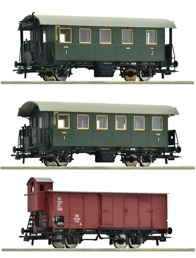 3-tlg. Set: Nebenbahnzug, DB