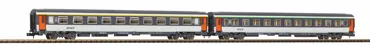 N 2er Set Abteilwagen 1. Klasse + 2. Klasse SNCF IV/V