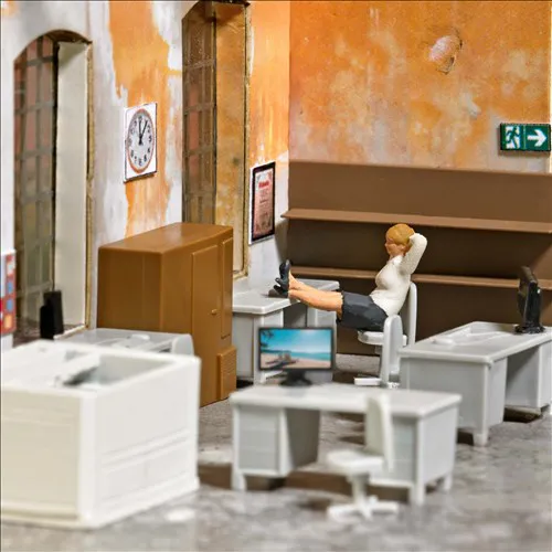 Action Set: Feierabend im Büro