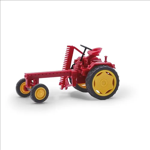MH: Traktor RS09 Mähbalken u. Zwillingsb