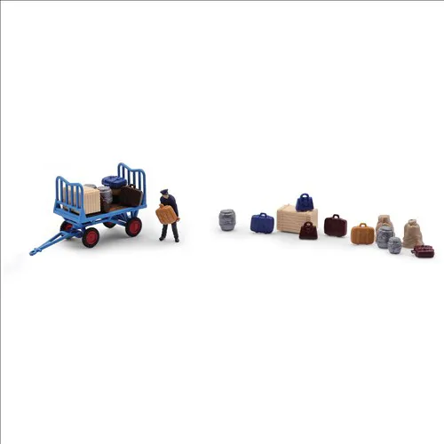 Action Set: Bahnsteigkarre beladen