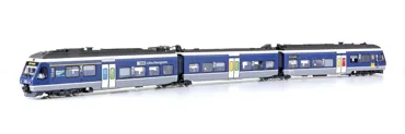BLS RABe 525 NINA 3teilig blau/weiss V
