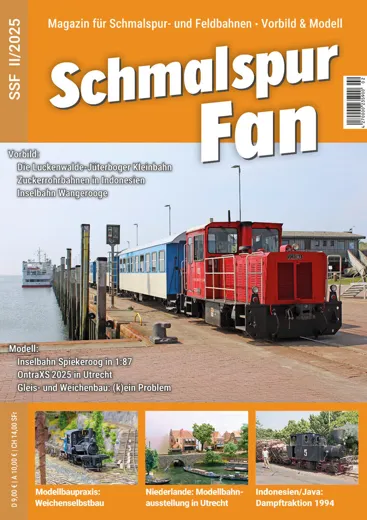 Einzelheft "Schmalspurfan" Ausgabe 2/2025