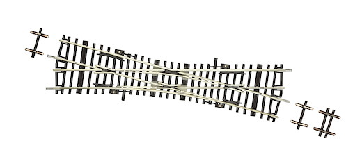 Einfache Kreuzungsweiche EKW15