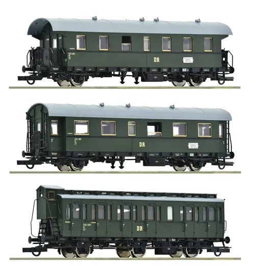 3-tlg. Set 2: Nebenbahnzug, DR