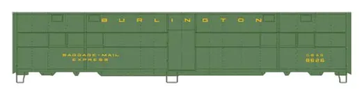 CBQ Trp Exp Car CB&Q 8626
