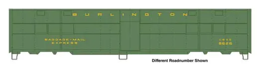 CBQ Trp Exp Car CB&Q 8799
