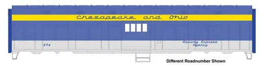 C&O Trp Exp Car C&O 377