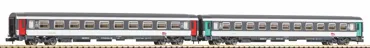 N 2er Set Abteilwagen 1. Klasse + 2. Klasse SNCF VI