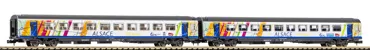 N-2er Set Corailwagen ALSACE 1. + 2. Klasse SNCF VI