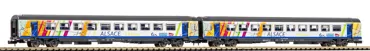 N-2er Set Corailwagen ALSACE 2x 2. Klasse SNCF VI
