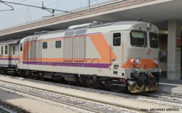 Sound-Diesellok D.445 FS IV, inkl. PIKO Sound-Decoder und Digital-Kupplung