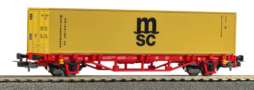 Containertragwagen MSC NS V 1x40' Container