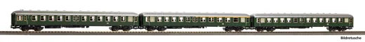 3er Set Personenwagen yl-Wagen mit Steuerwagen BD III, CSD