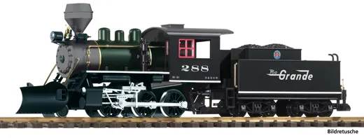 G Dampflok mit Tender "Mogul" D&RGW 15 Years PAM, RC, inkl. PIKO Sound-Decoder